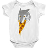 pizza wolf Baby Onesie