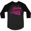 happy valentine's day 3/4 Sleeve Shirt