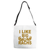i like big racks Adjustable Strap Totes