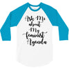 Women, love, Rights, Feminism, Feminist, Female, Funny, Woman, Girl Po 3/4 Sleeve Shirt