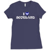 i love scotland Ladies Fitted T-Shirt