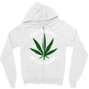 don't panic it's organic   marijuana Zipper Hoodie