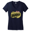 my neighbor jabba Women's V-Neck T-Shirt