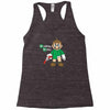 breaking bricks Racerback Tank