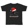 skull christmas Toddler T-shirt