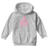 breast cancer pink ribbon Youth Hoodie
