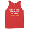 i gave up thinking Tank Top