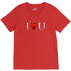 I love u heart V-Neck Tee