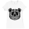 panda zentagle Ladies Fitted T-Shirt