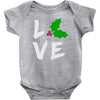 love christmas trending Baby Bodysuit