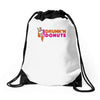 drunk'n donuts Drawstring Bags