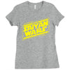 saiyan wars Ladies Fitted T-Shirt