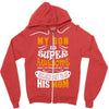 My Son Is Super Awesome His Mom Zipper Hoodie