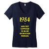 george orwell   1984 Women's V-Neck T-Shirt