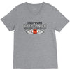 I Support Kaepernick V-Neck Tee