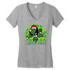 santa claws Women's V-Neck T-Shirt
