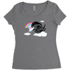 sparklemorph Women's Triblend Scoop T-shirt