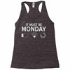 must be monday Racerback Tank