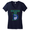 she wants the d seattle Women's V-Neck T-Shirt