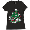 cat tree Ladies Fitted T-Shirt