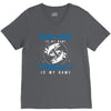 Pop Pop is my Name Fishing Is My Game V-Neck Tee