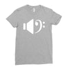 bass speaker Ladies Fitted T-Shirt