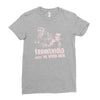 frankensolo meets the wook man Ladies Fitted T-Shirt