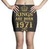 kings are born in 1971 Mini Skirts