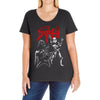 darth metal Ladies Curvy T-Shirt