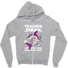 Teacher Shark Doo Zipper Hoodie