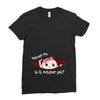 October Peeking Out Baby Girl Ladies Fitted T-Shirt