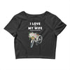 i love when my wife lets me buy another bike Crop Top
