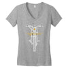 caferacer Women's V-Neck T-Shirt