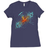higgs event oil paint Ladies Fitted T-Shirt