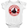 Deadpool Coffee Baby Bodysuit