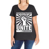 Procrastinators Unite Tomorrow Ladies Curvy T-Shirt