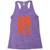 we are the 99% t shirt occupy wall street anti corporate greed black Racerback Tank