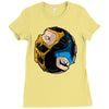 fire and ice Ladies Fitted T-Shirt