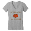 due in october Women's V-Neck T-Shirt