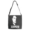 steven seagal out for justice retro Adjustable Strap Totes