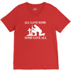 all gave some fallen soldier V-Neck Tee