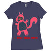 i only kiss boys Ladies Fitted T-Shirt
