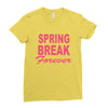 spring break forever Ladies Fitted T-Shirt