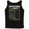 September Girl Facts Virgo Tank Top