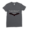 fear bats Ladies Fitted T-Shirt