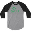 thc pot leaf molecule 3/4 Sleeve Shirt
