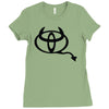 toyota parodie diable Ladies Fitted T-Shirt