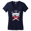 sparta fight  film Women's V-Neck T-Shirt