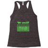 delorean trail Racerback Tank
