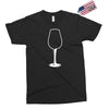 glasses wine Exclusive T-shirt